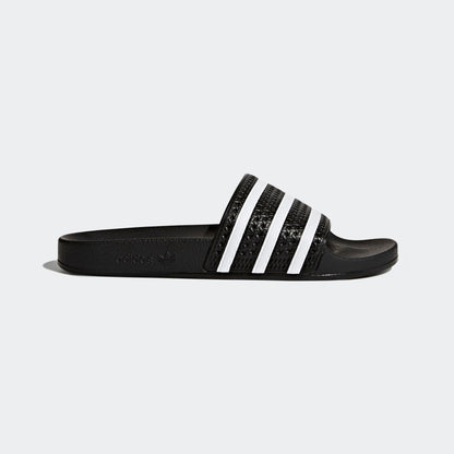 ADILETTE SLIDES “Core Black”