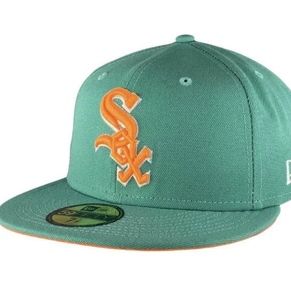 New Era Chicago White Sox 2005 WS Patch Exclusive 59FIFTY Fitted Hat (Mint Orange)