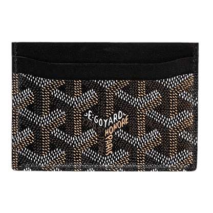 GOYARD SAINT-SULPICE CARD WALLET “BLACK”