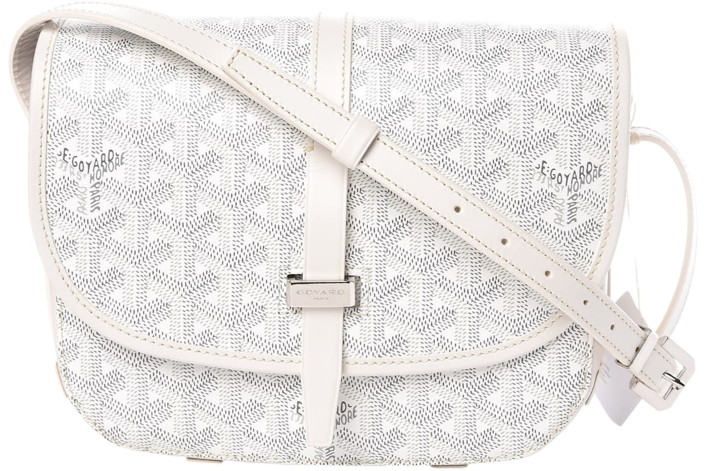 GOYARD BELVEDERE PM “WHITE”