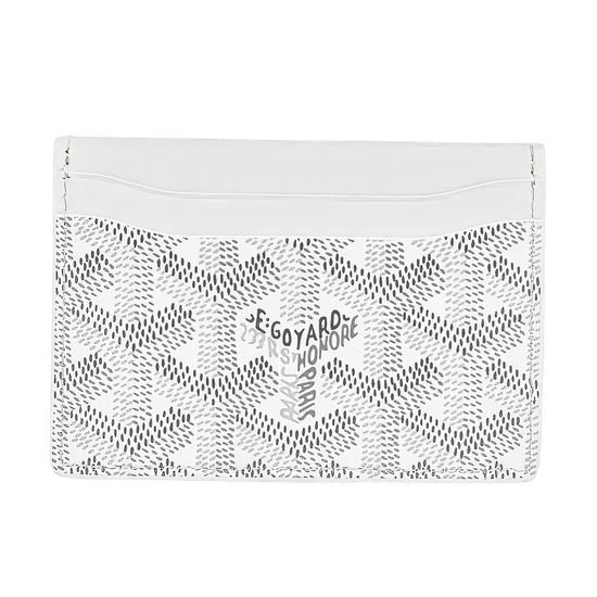 GOYARD SAINT-SULPICE CARD WALLET “WHITE”
