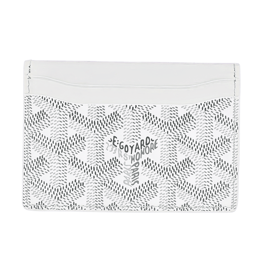 GOYARD SAINT-SULPICE CARD WALLET “WHITE”