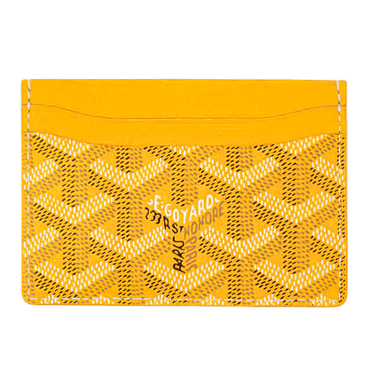 GOYARD SAINT-SULPICE CARD WALLET “YELLOW”
