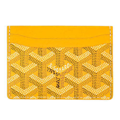 GOYARD SAINT-SULPICE CARD WALLET “YELLOW”