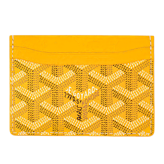 GOYARD SAINT-SULPICE CARD WALLET “YELLOW”