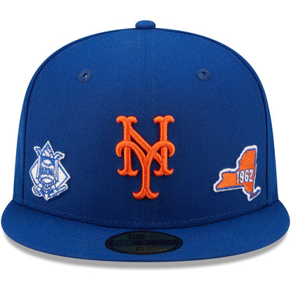 New York Mets New Era Identity 59FIFTY Fitted Hat - Royal