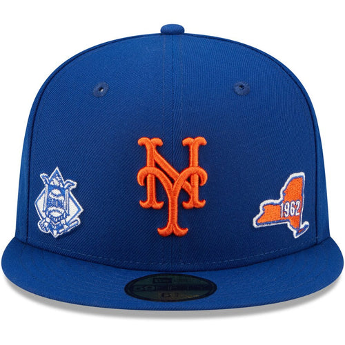 New York Mets New Era Identity 59FIFTY Fitted Hat - Royal