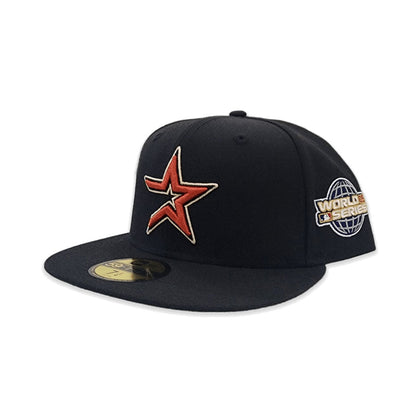 Black Houston Astros Gray Bottom 2005 World Series New Era 59Fifty Fitted