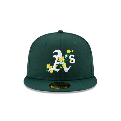 NEW ERA OAKLAND ATHLETICS SIDE PATCH BLOOM 59FIFTY FITTED HAT