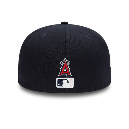 LA SIDE PATCH BLOOM NAVY 59FIFTY