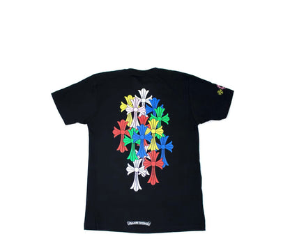 Chrome Hearts Multi Color Cross Cemetery T-shirt