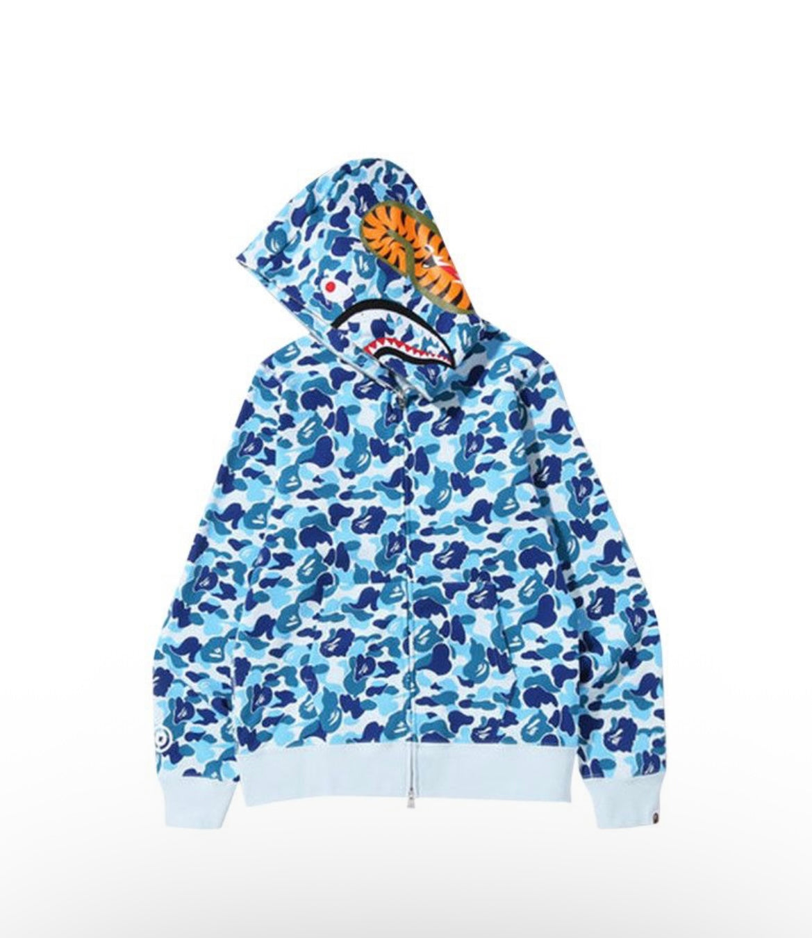 BAPE ABC Camo Shark Full zip Hoodie