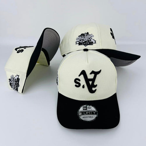 Oakland A's Upside Down 9FORTY Snapback Hat