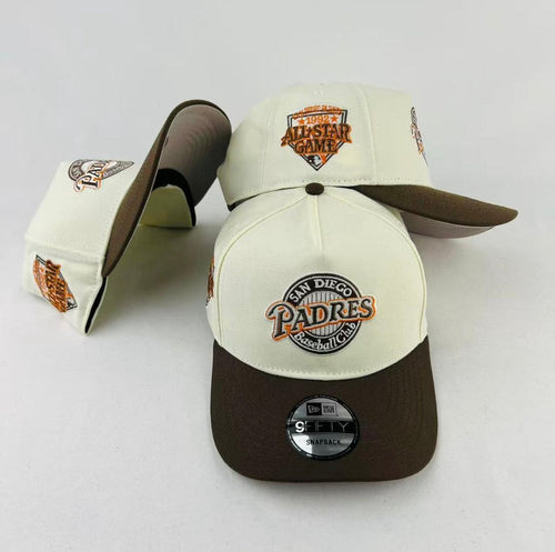 SAN DIEGO PADRES 'TOASTED PEANUT' 9FORTY SNAPBACK CAP