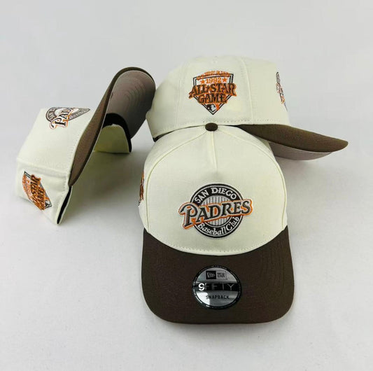 SAN DIEGO PADRES 'TOASTED PEANUT' 9FORTY SNAPBACK CAP