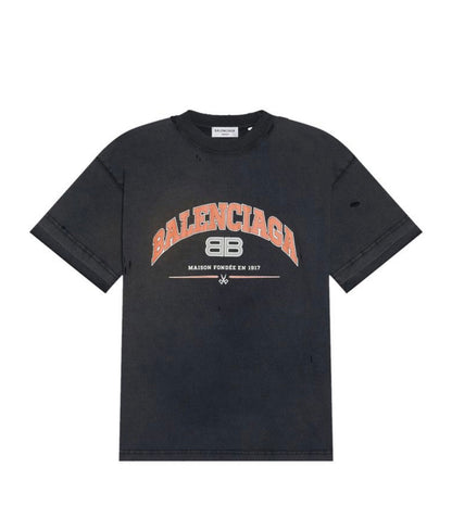 Balenciaga Maison Medium Fit T-shirt