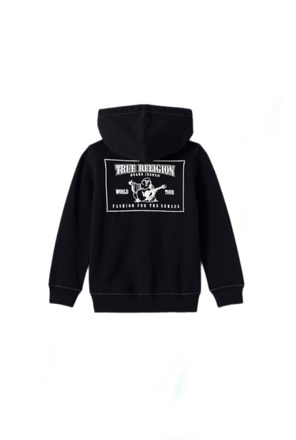 True Religion Stitch Logo Zip up Hoodie