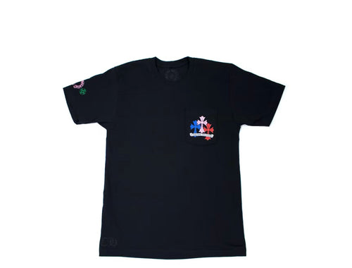 Chrome Hearts Multi Color Cross Cemetery T-shirt