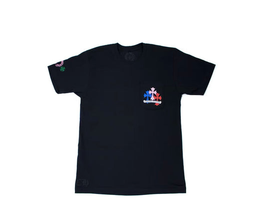 Chrome Hearts Multi Color Cross Cemetery T-shirt