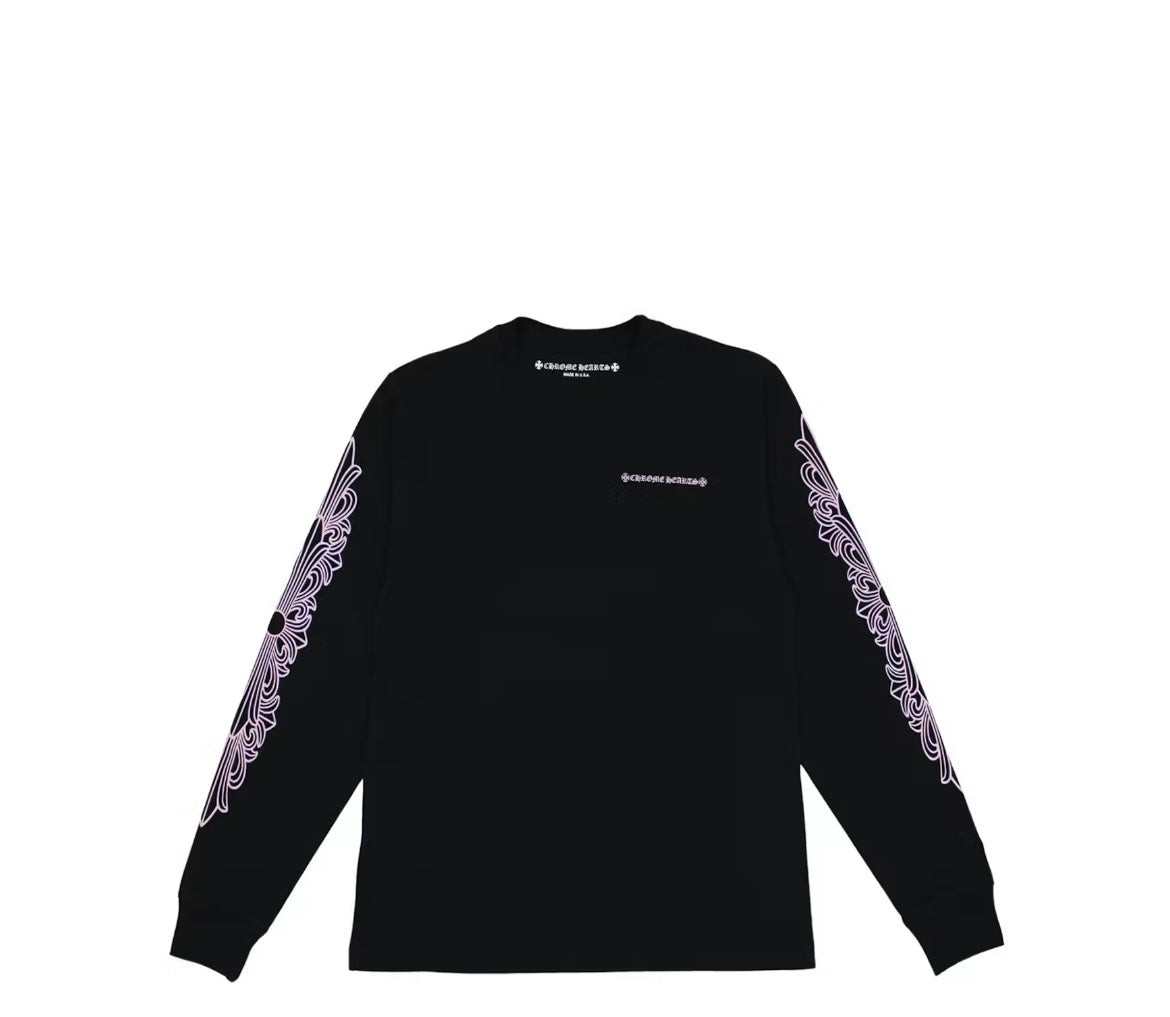 Chrome Hearts Matty Boy Shoulder Logo Longsleeve T-shirt