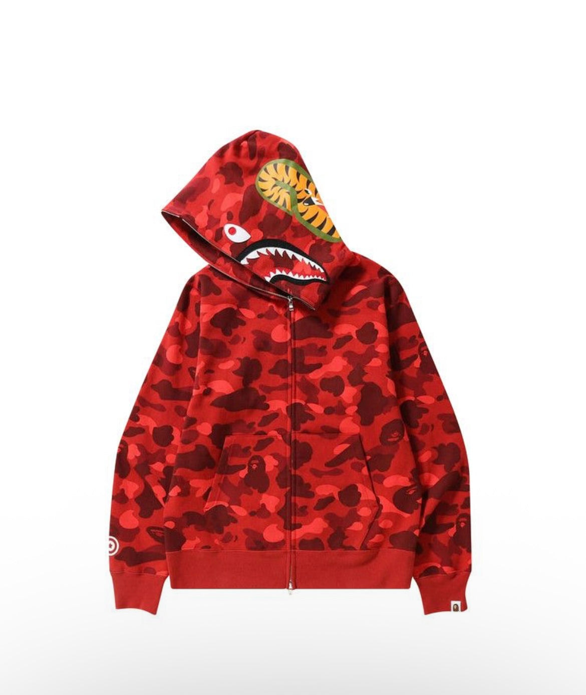 BAPE ABC Camo Shark Full zip Hoodie