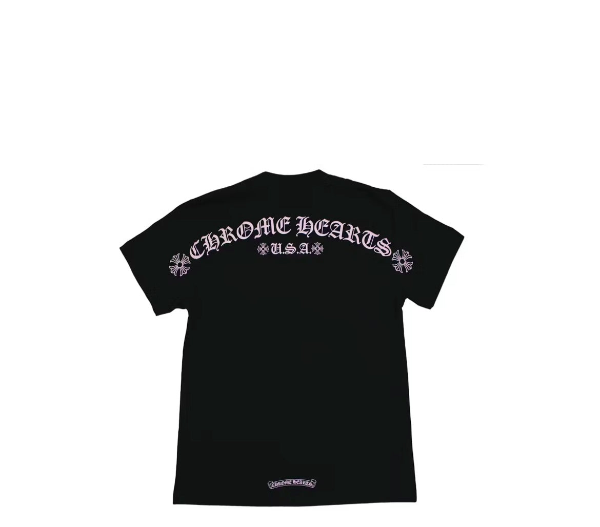Chrome Hearts Matty Boy Shoulder Logo T-Shirt