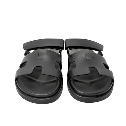 HERMÈS CHYPRE SANDALS ‘Black’