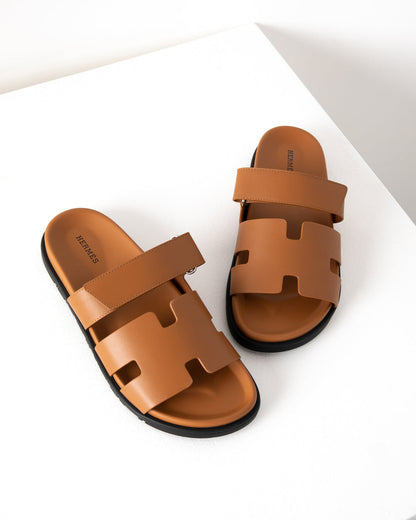 HERMÈS CHYPRE SANDALS ‘Gold’