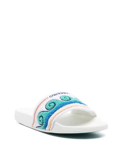 Casablanca Greco Wave Terry Slider