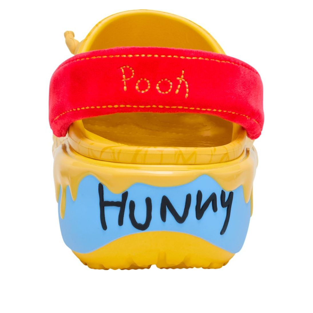 Crocs x Disney Winnie the Pooh Classic Platform Clog 'Yellow Red’