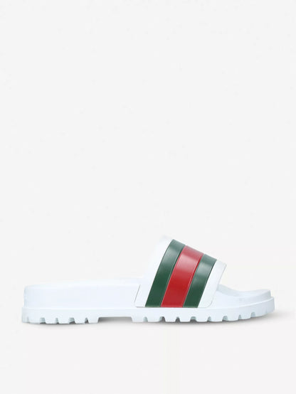 Gucci Pursuit trek rubber slider sandals