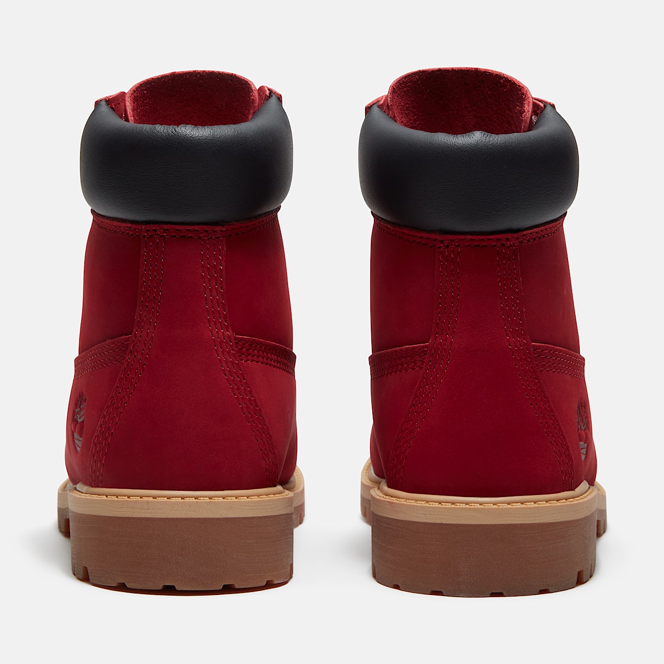 Timberland Premium 6-Inch Waterproof Boot “Red Nubuck/Black”