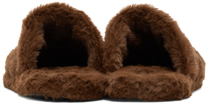 BAPE Brown Ape Head Slippers