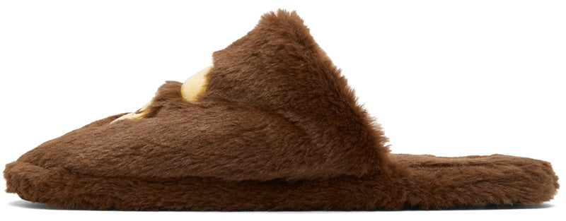 BAPE Brown Ape Head Slippers
