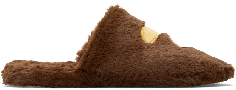 BAPE Brown Ape Head Slippers