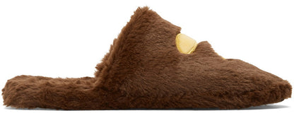 BAPE Brown Ape Head Slippers
