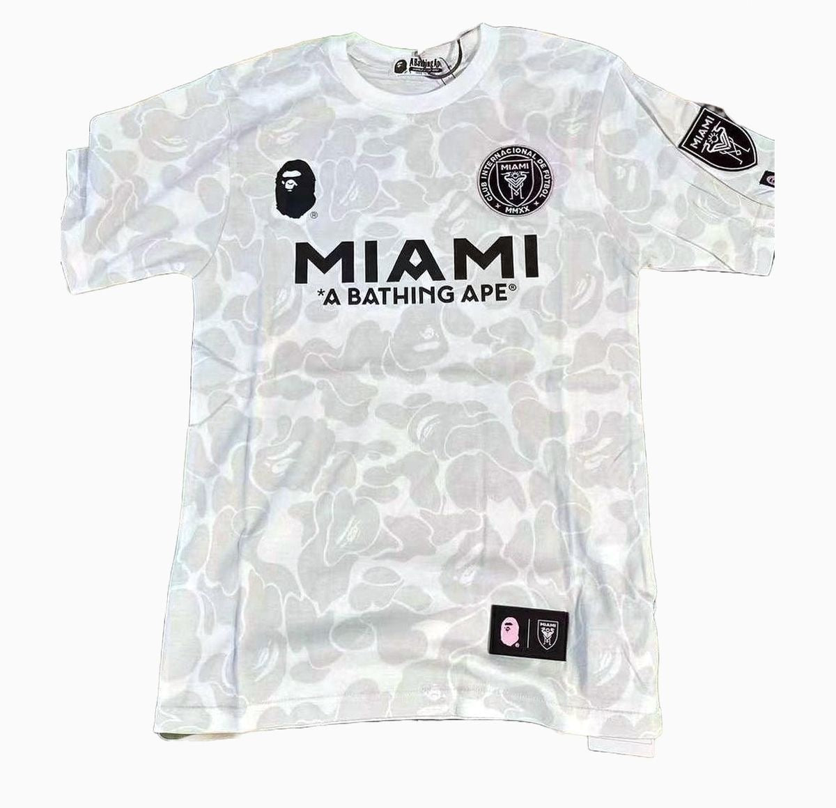 BAPE x Inter Miami FC Camo Tee