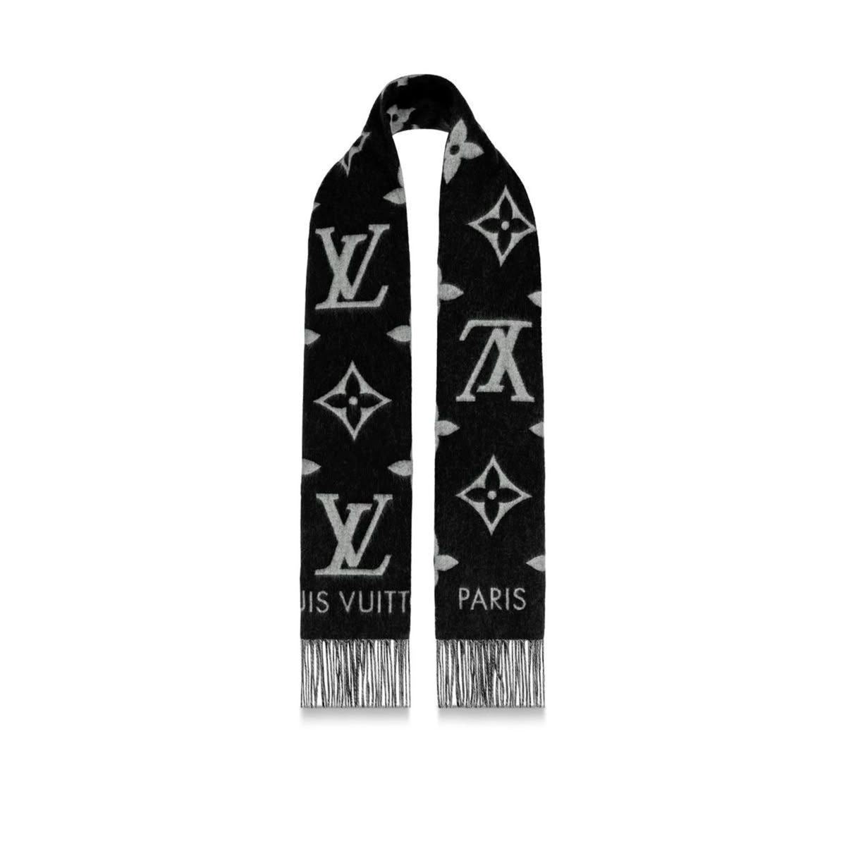 Louis Vuitton Black Scarf