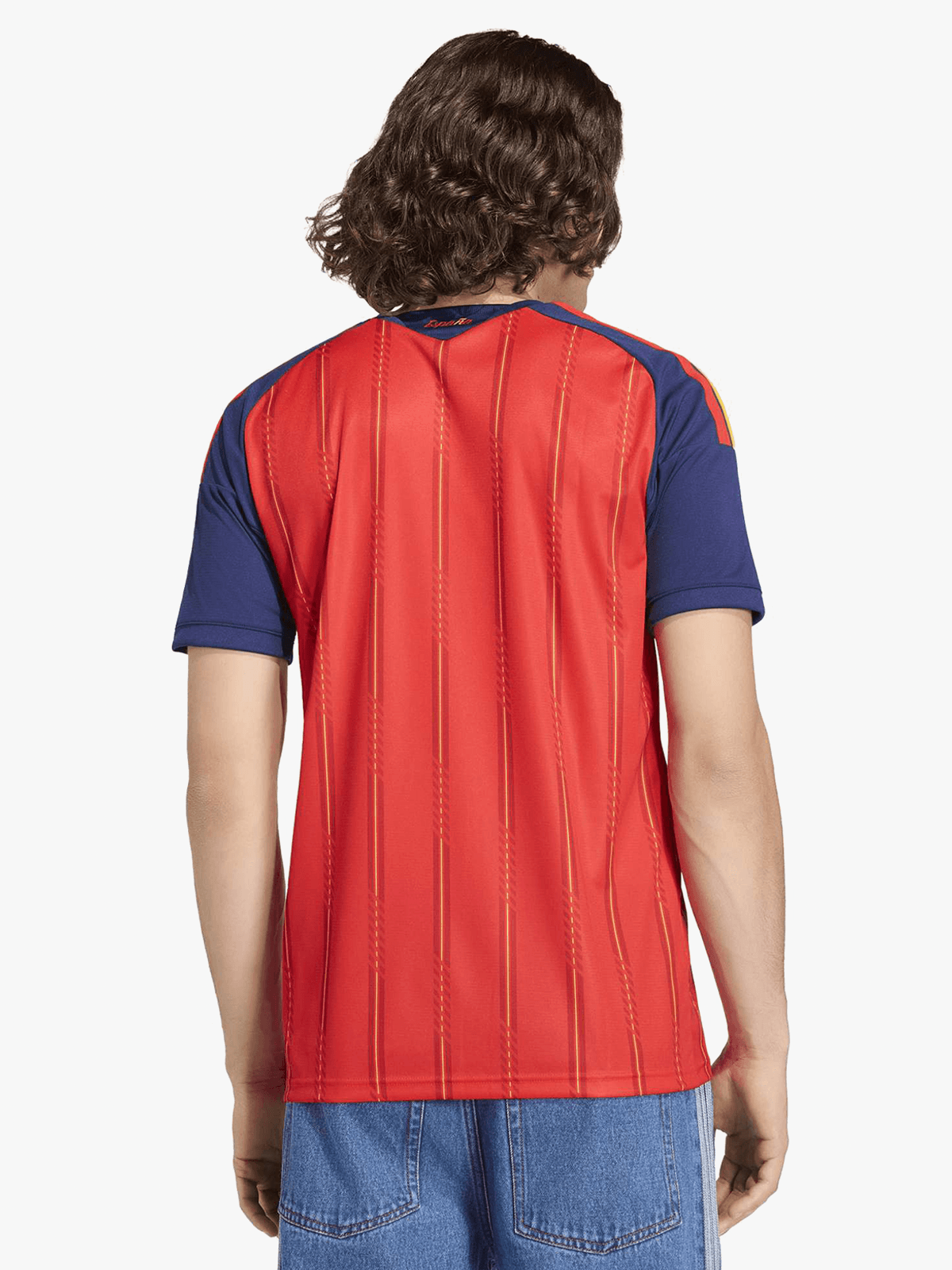 Mens Spain Home World Cup 26 Red Stadium Jersey