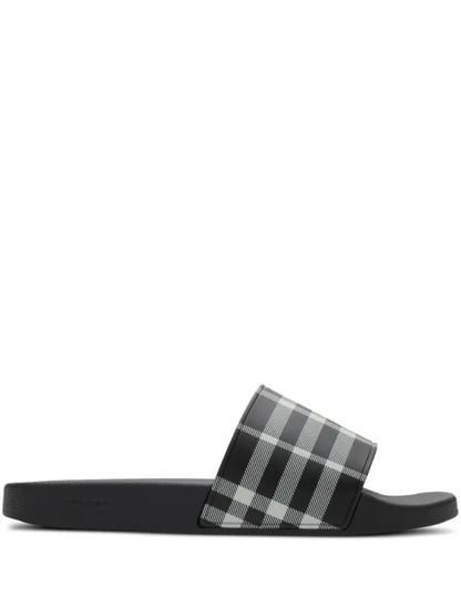 Burberry Vintage/New Season Check slides (With Box)