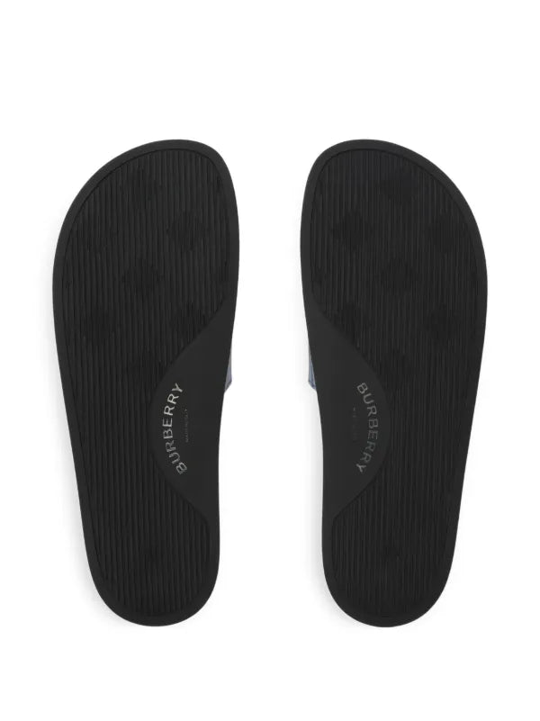 Burberry Vintage/New Season Check slides (With Box)