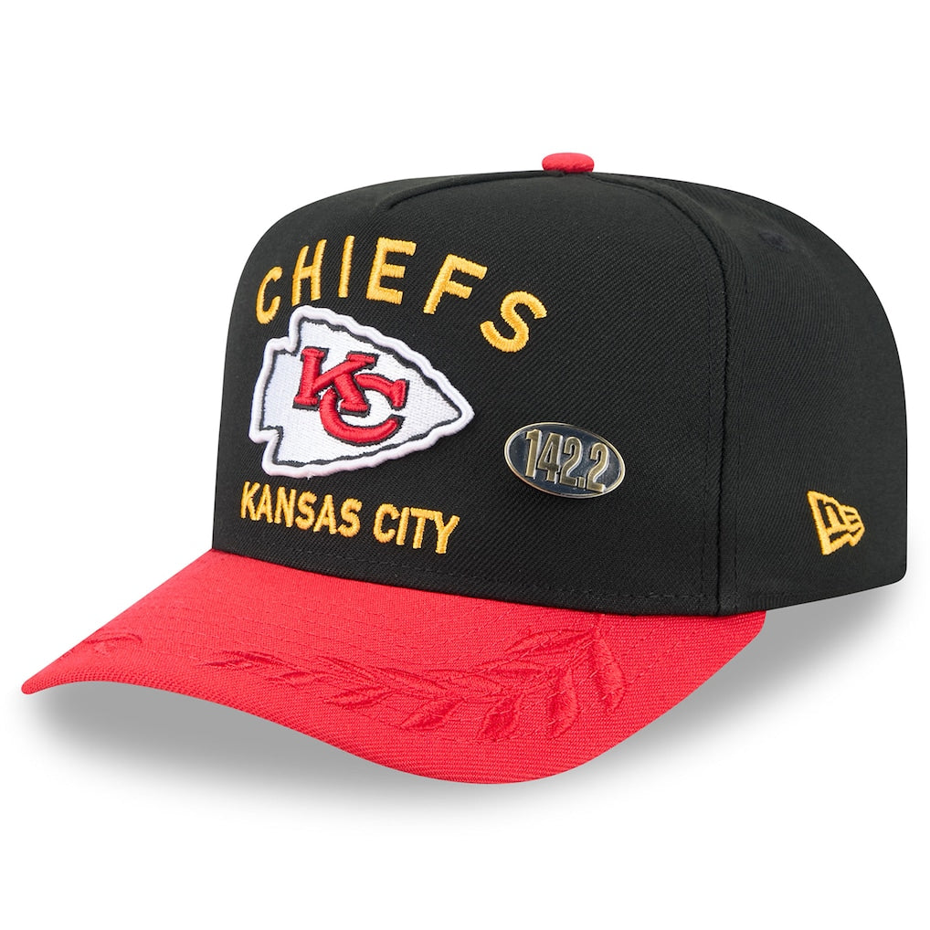 Men's New Era Kansas City Chiefs 2025 NFL Draft On Stage A-Frame 59FIFTY