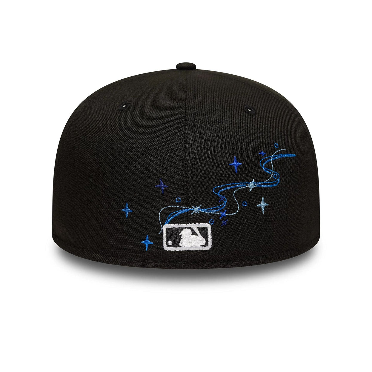 LA Dodgers MLB Zodiac Black 59FIFTY Fitted Cap