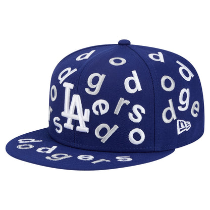 Men's Los Angeles Dodgers New Era Royal Team Confetti 59FIFTY Fitted Hat