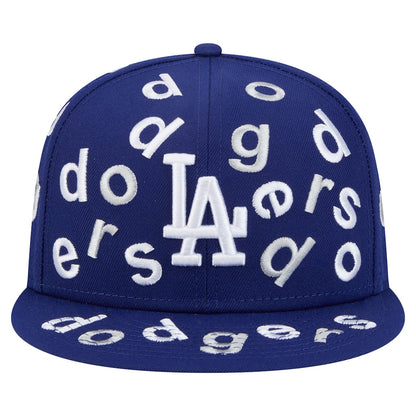 Men's Los Angeles Dodgers New Era Royal Team Confetti 59FIFTY Fitted Hat