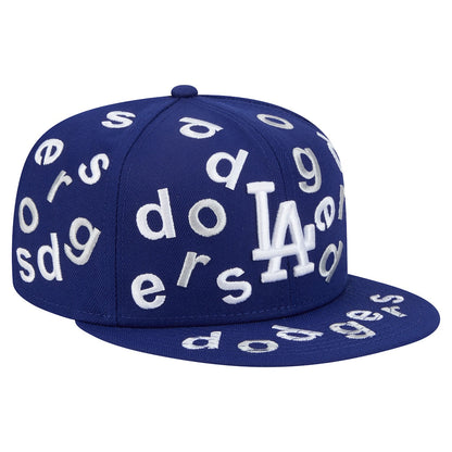 Men's Los Angeles Dodgers New Era Royal Team Confetti 59FIFTY Fitted Hat