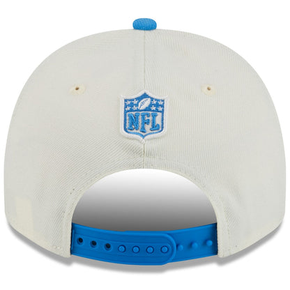 Men's New Era Cream/Blue Detroit Lions 2025 NFL Draft A-Frame 9FIFTY