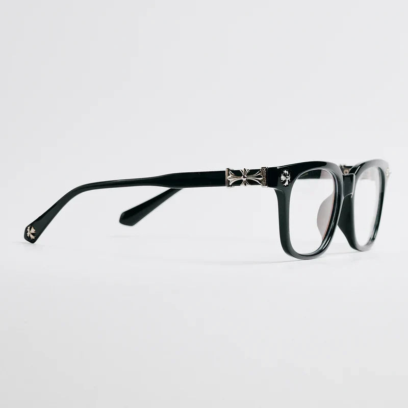 Chrome Hearts Cox Ucker Black & Silver Frames