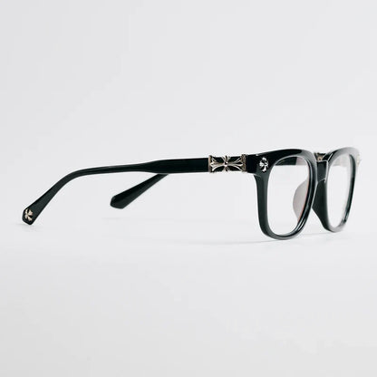 Chrome Hearts Cox Ucker Black & Silver Frames