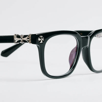 Chrome Hearts Cox Ucker Black & Silver Frames